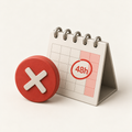 Cancel Under 48 hours