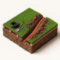 Grass Trench — up to 20 m