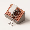 Roof Climb to Place a Mount