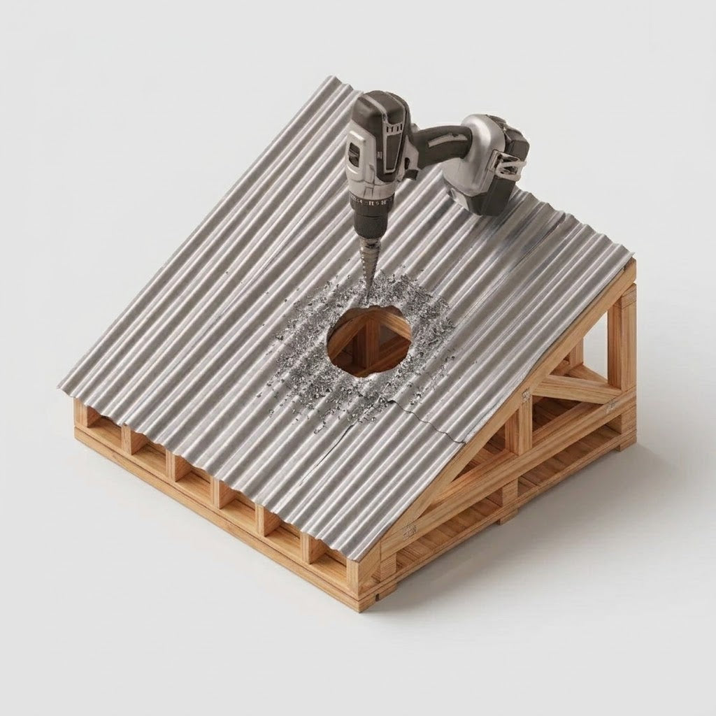 TIN ROOF PENETRATION (ADDITIONAL)