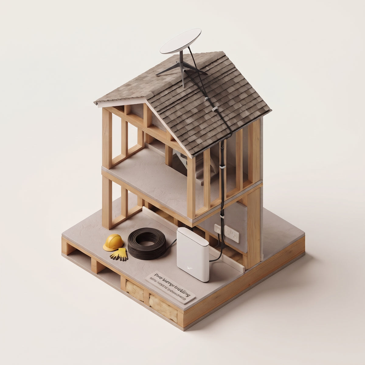 TWO-STOREY WITH ROUTER DOWNSTAIRS